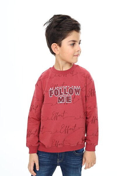 Toontoy Băiatul Follow Me cu imprimeu Swea tricou