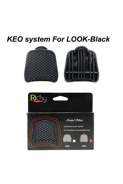 Choice KEO-BLACK Bike Pedal Converter Fit Shimano SPD Adapter Converter Road Bicycle Self-Lock Clipless Ped