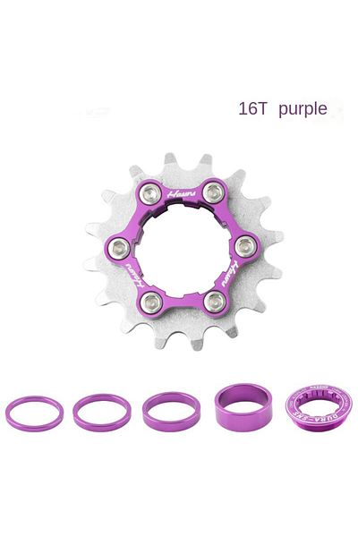 Choice 16T Purple HASSNS kit single k7 13T-22T single speed conversion kit Suitable for 8 9 10 11 speed HG