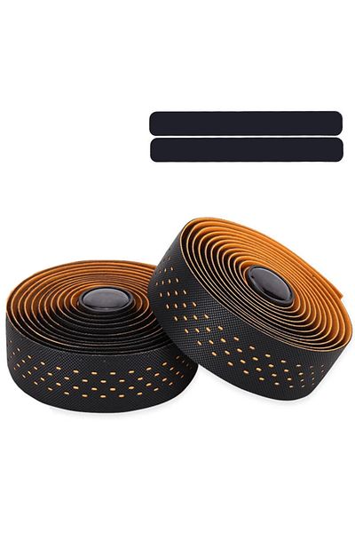 Choice Orange Road Bike Tape Race Handlebar Tapes Wrap Breathable Shock Absorber Cycling Speed Bicycle Hand