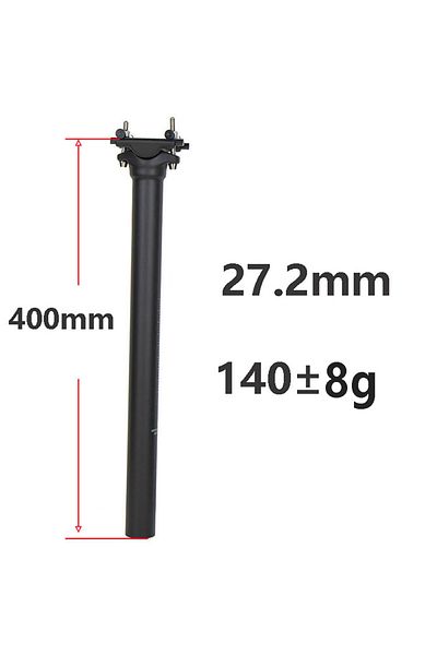 ELITA ONE 27.2x400mm ELITA ONE Carbon Seat Post 25.4/27.2/30.9/31.6 MTB/Road Bike Seatpost Ultralight 130g 6