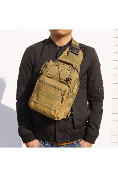 Choice حقيبة ظهر تكتيكية باللون الكاكي لحمل الكتف من Rover EDC للاستخدام الخا...