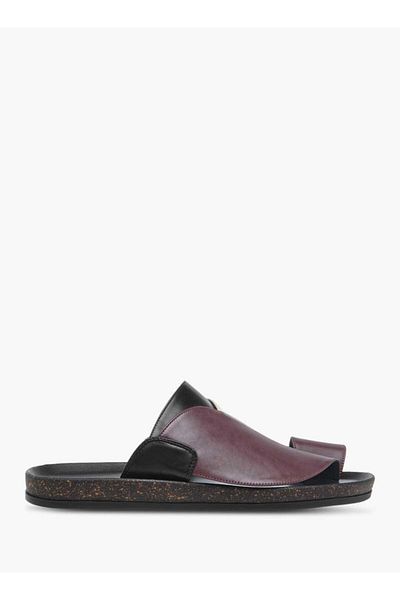 LBL by Shoexpress Panelled Slip-On Arabic Sandals