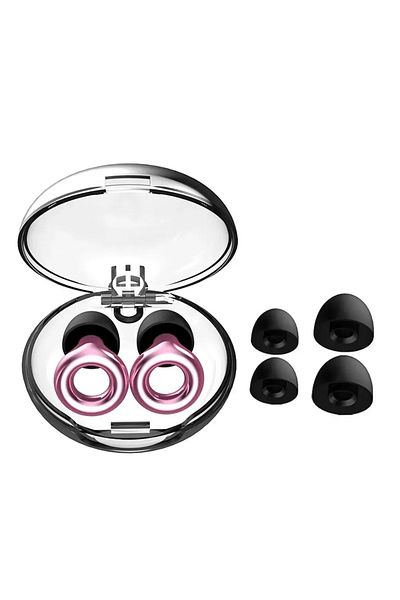 Choice Rose Gold Silicone Earplugs for Swimming Sleep Noise Cancel Noise Reduction-Soundproof Reduce Distur
