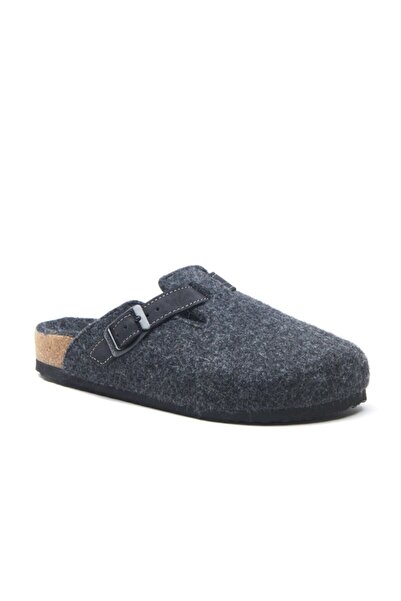 Comfortfüsse Mantar Tabanlı Füme Yün Unisex Ev Terliği