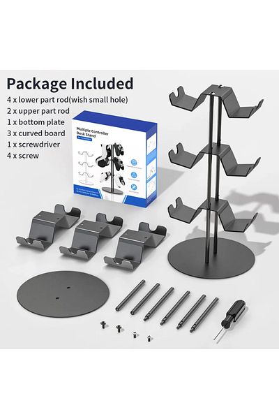 Choice Kt-k263 Multi-purpose Gamepad Holder For Ps5/ps4/switch Controller Stand Bracket Headset Earphone Ho