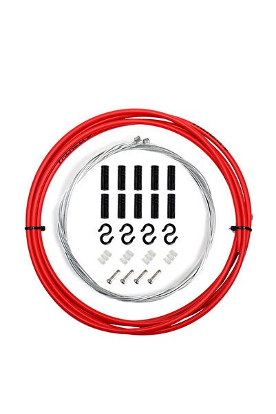 Choice Shifter Red 4mm RGO Bicycle Brake Cable Housing Group Set For MTB Moun...