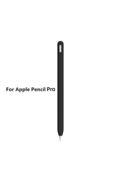 Choice Pro Black Pencil Case Silicone Tablet Stylus Protection Case Solid Color Shockproof for Apple Pencil