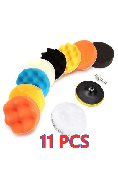 Choice 39pcs Car Polishing Sponge Pads Kit Foam Pad Buffer Kit Polishing Machine Wax Pads For Auto Motorcyc