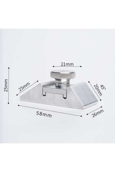 Choice D01 Durable aluminum alloy sandpaper rack grinding clip inner corner p...