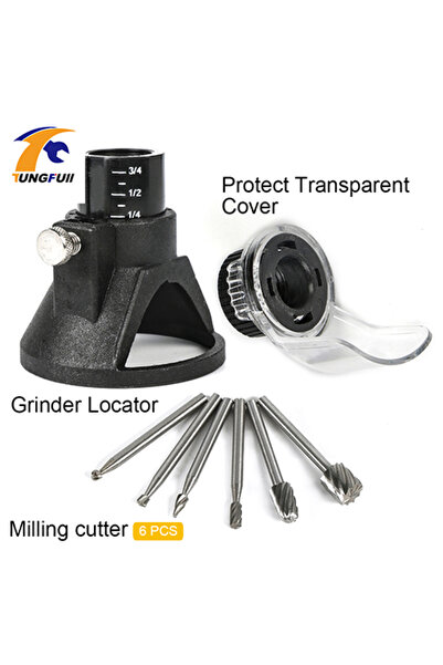 Choice1 طقم واحد من غطاء حماية لطاحونة دريميل كاملة اللسان، مقياس طحن محفور م...