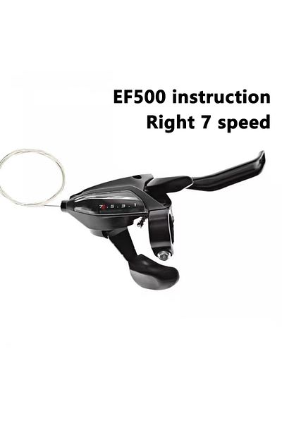 Choice 7-speed 3x7 21 Speed Bicycle Shifter Levers Brake Cycling Disc Handle Brake Levers With Shift Cable