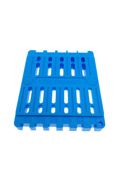 Choice Blue Heating Coil Trimmer Winder Repair Tool Accessories Silk Cutting Wire Coil Trimming Ruler Cutti