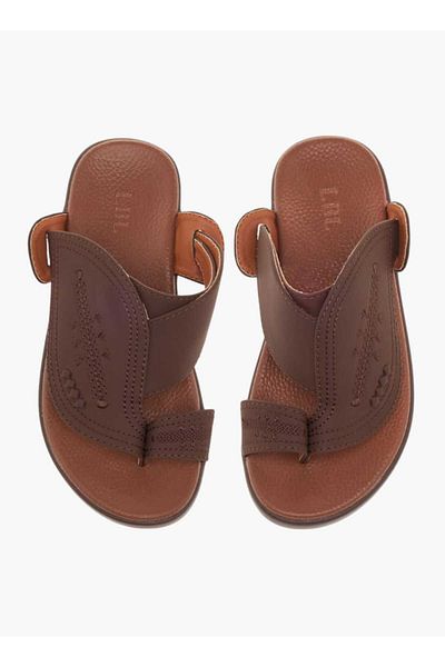 LBL by Shoexpress Embroidery Detail Slip-On Arabic Sandals