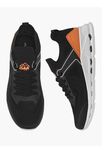 Oaklan by Shoexpress Mesh Detail Sports Shoes with Lace-Up Closure