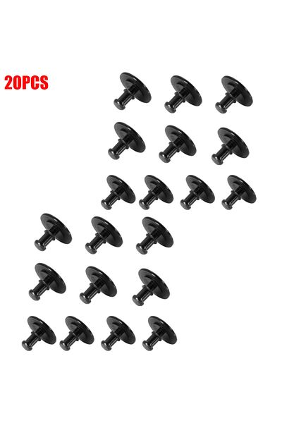 congdi 20PCS Metal Buckle For Mi Band Strap 7 6 5 4 3 Button For Xiaomi Bracelet 6 7 8 Smart Watch Accessor