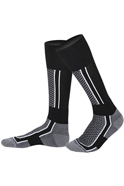 Choice جوارب حرارية للتزلج للرجال والنساء في فصل الشتاء جوارب ضغط دافئة طويلة...