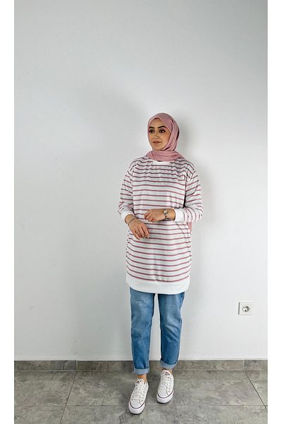 SOFT STRIPED TUNIC