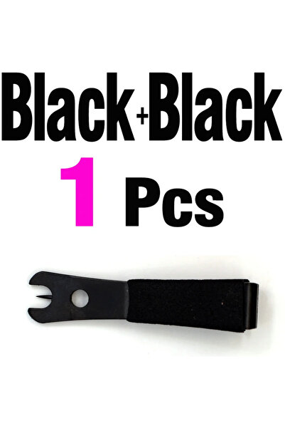 Choice أداة قص وقص خيط صيد الذباب من MNFT باللون الأسود مع إبرة عين لصيد الأسماك