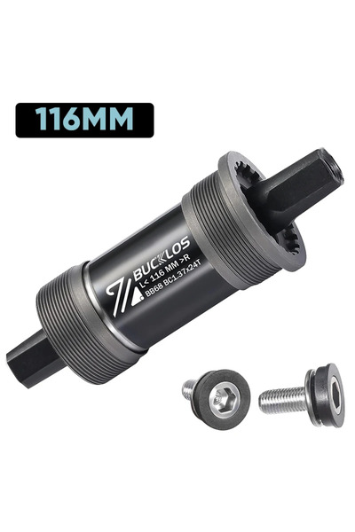 BUCKLOS 68x116mm Square Taper Bottom Bracket BSA 68mm 80mm 90mm 100mm 110mm B...