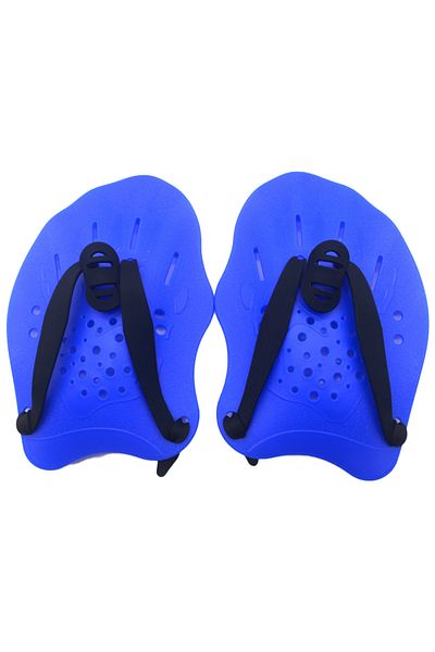 Choice BL 1 Pair Contoured Swim Hand Paddles Swimming Training Paddles with Adjustable Straps Swimming Fins