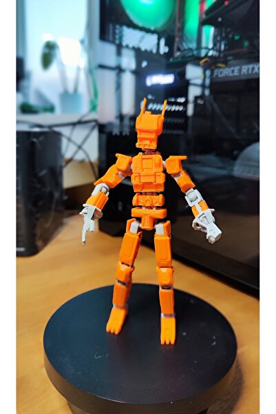 DijiPlast DUMMY 13 CHAPPİE TEMALI TÜM EKLEMLERİ HAREKETLİ OYUNCAK FİGÜR ROBOT...