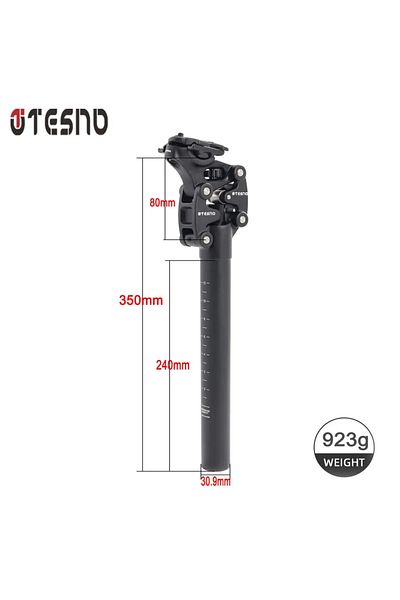 Choice Diameter 30.9mm TESNO MTB Bicycle Shock Absorber Seatpost Bike Seat Post Dropper Manual Travel Heigh