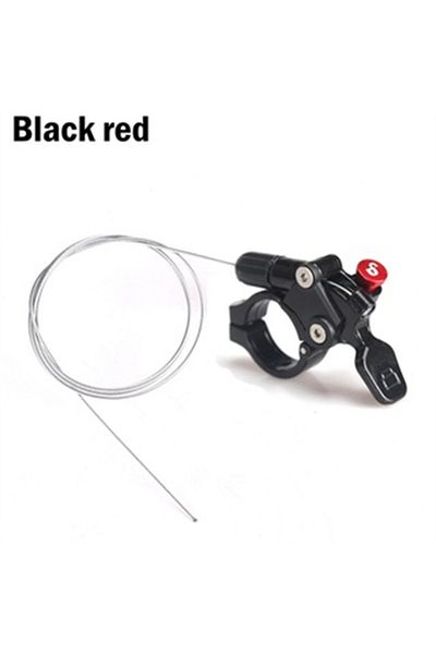 Choice Black Red MTB Mountain Bike Bicycle Parts SR ST Fork Remote Lockout Lever With Cable for XCR XCM EPI