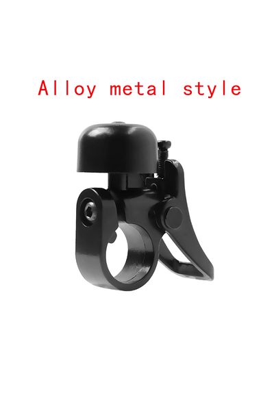 LCQPTW Black Aluminum Alloy Bell Horn Ring Scooter Bell General For Xiaomi Mijia M365 Pro Pro2 Electric Sco