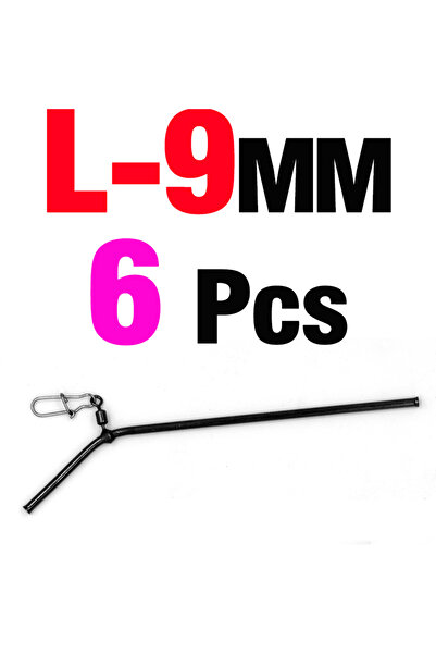 Choice L MNFT 6 قطع 5/7/9 سم أنبوب نحاسي صغير موصل توازن الصيد معدات الصيد ال...