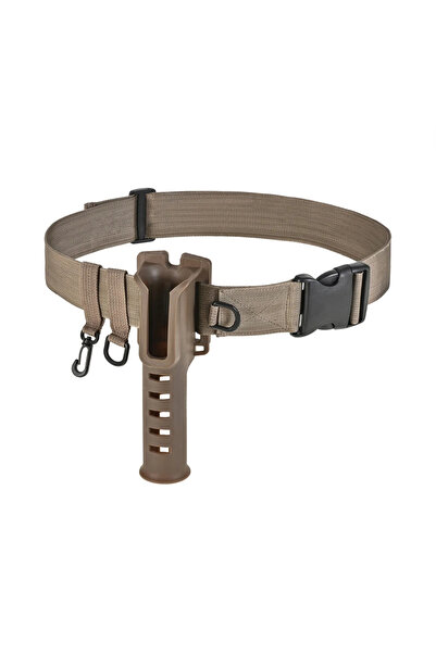 Choice حامل صنارة صيد محمول باللونين الأسود والرمادي، ملحق لمعدات الصيد، مزود...