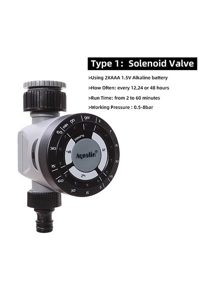 Choice type 1 Garden Watering Timer Ball Valve /Solenoid Valve Irrigation Controller Home Garden Automatic