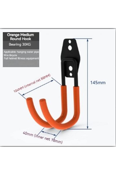 Choice Medium J Bicycle Garage Heavy Storage Hook Warehouse Hardware Strong Load-bearing Small/medium Squar