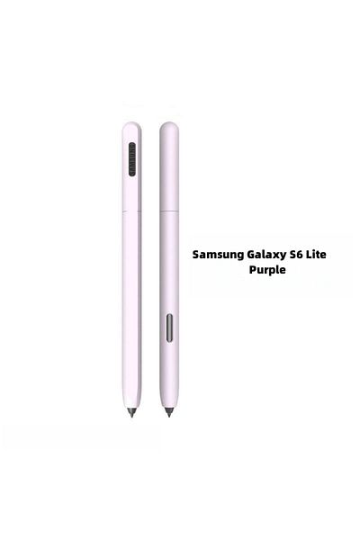 Choice S6 Lite-purple Silicone Pencil Case Tablet Touch Stylus Pen Cover Solid Color for Samsung Galaxy Tab
