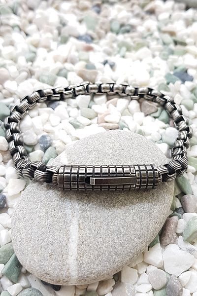 Chavin 6 mmRetro 316 L Steel Men's Bracelet Ep04