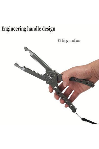 Choice كماشة صيد بلاستيكية عالية الفهرس باللون الأخضر، قطعة واحدة، مع قبضة وأ...