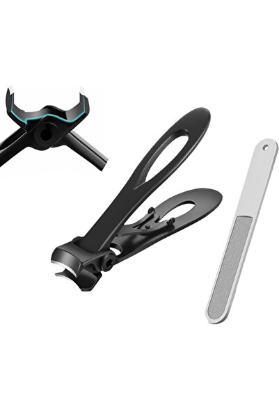 Chavin Büyük Ekstra Geniş Çeneli Profesyonel Tırnak Makası Törpü Set cin300sy