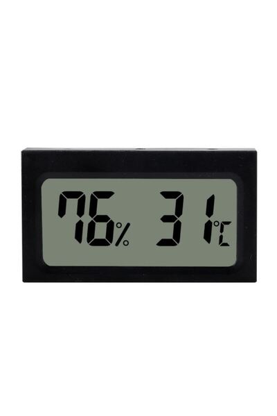 Weather Forecast Büyük Punto Ekranlı Dijital Elektronik Higrometre Nem ölçer ...