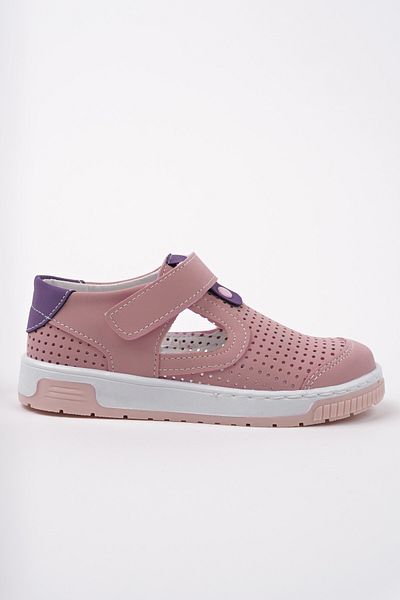 MUGGO PEPE Velcro perforat zilnic cu talpă ușoară Pantofi unisex pentru copii