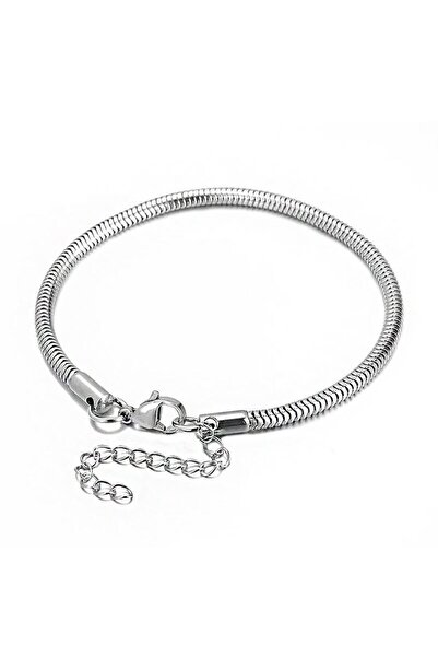 Chavin 3 Mm. Gray Steel Men's Bracelet Ev13By