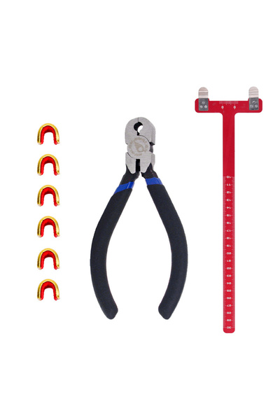 Choice ET00327R Archery Adjustment Tool Bow String Nocking Points Pliers T Sq...