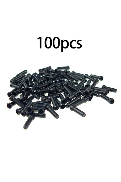 Choice Black 100PCS 100PCS Bike Shift Brake Cable End Caps MTB Road Bike Shift Brake Inner Cable End Cap