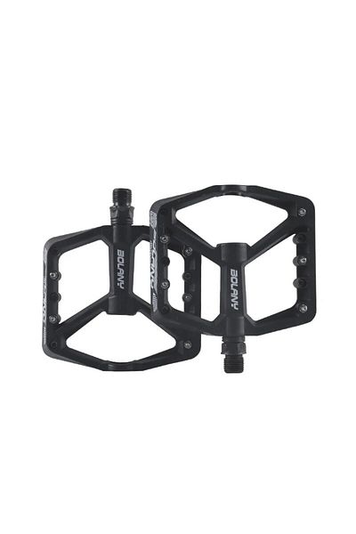 Choice Black BOLANY Bicycle Pedal Bike Anti-slip Nylon Pedals MTB Ultra Light Sealed Bearing Nylon Pedal Bi