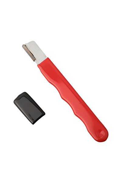 Choice Red 1pcs Sharpener Stone Garden Tool Ener Alloy Steel Ening For Shears...