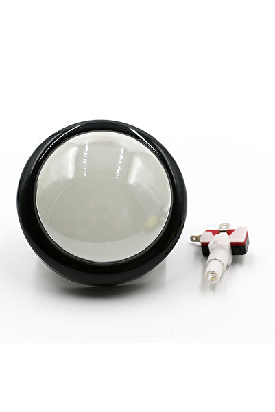 Choice WHITE Big 100mm Light Push Button Illuminated Led Answerer Switch Vide...