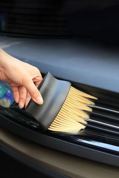 Weather Forecast Araç İçi Geniş Temizleme Fırçası Oto Klima Detay Temizlik Fı...