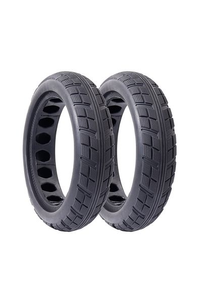 Choice 2 pcs tire Durable Solid Tire 8 1/2x2 Rubber Tyre For Xiaomi M365 Electric Scooter 8.5 inches Anti-s