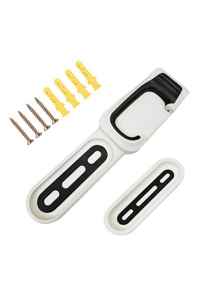 Choice GUAJ02-White Bicycle Support Bike Wall Mount Hook Stand Parking Holder Bicycle Parking Rack Storage