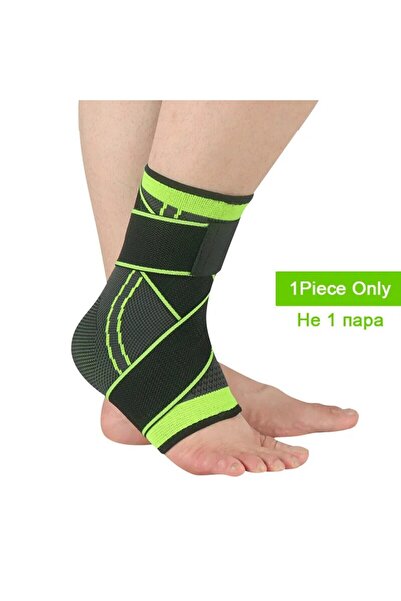 Choice4 واقي كاحل رياضي من النايلون الأخضر، واقي كاحل رياضي مرن رباعي الجوانب...