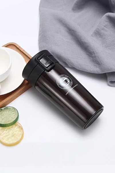 Weather Forecast Togg T10x Car Wake up Cup Holder 304 L Steel Black 500 ml Coffee Hand Thermos Mug